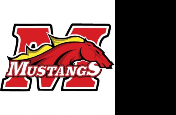 Mustangs Panamerican School Logo