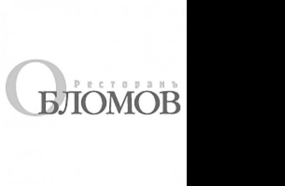 Oblomov Restaurant Logo