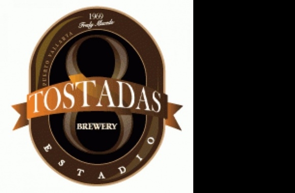 Ocho Tostadas Estadio Beer Logo