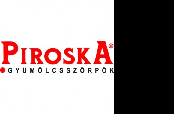 Piroska gyümölcsszörp Logo