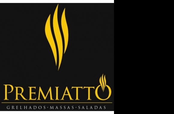 Premiatto Grelhados Vetor Logo