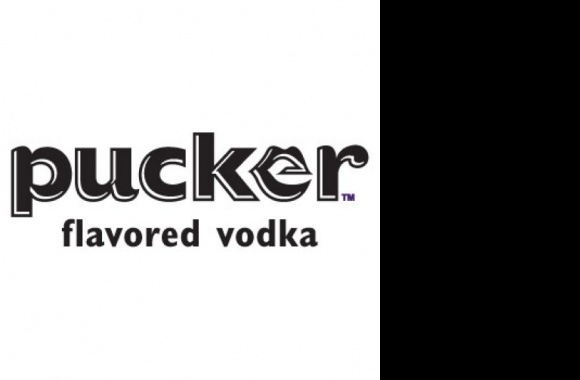 Pucker Vodka Logo