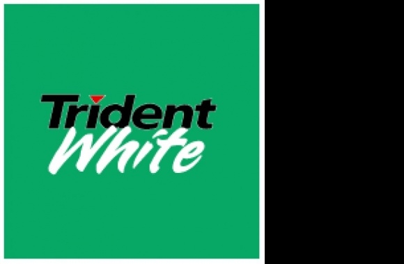 Trident White Logo