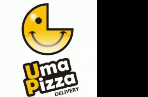 uma pizza delivery Logo