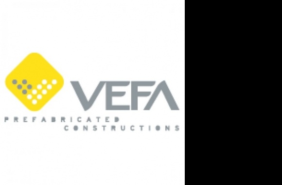 Vefa Prefabrik English Logo