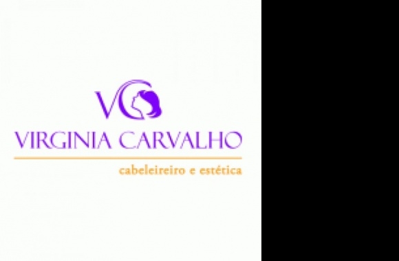 Virginia Carvalho cabeleireiro Logo